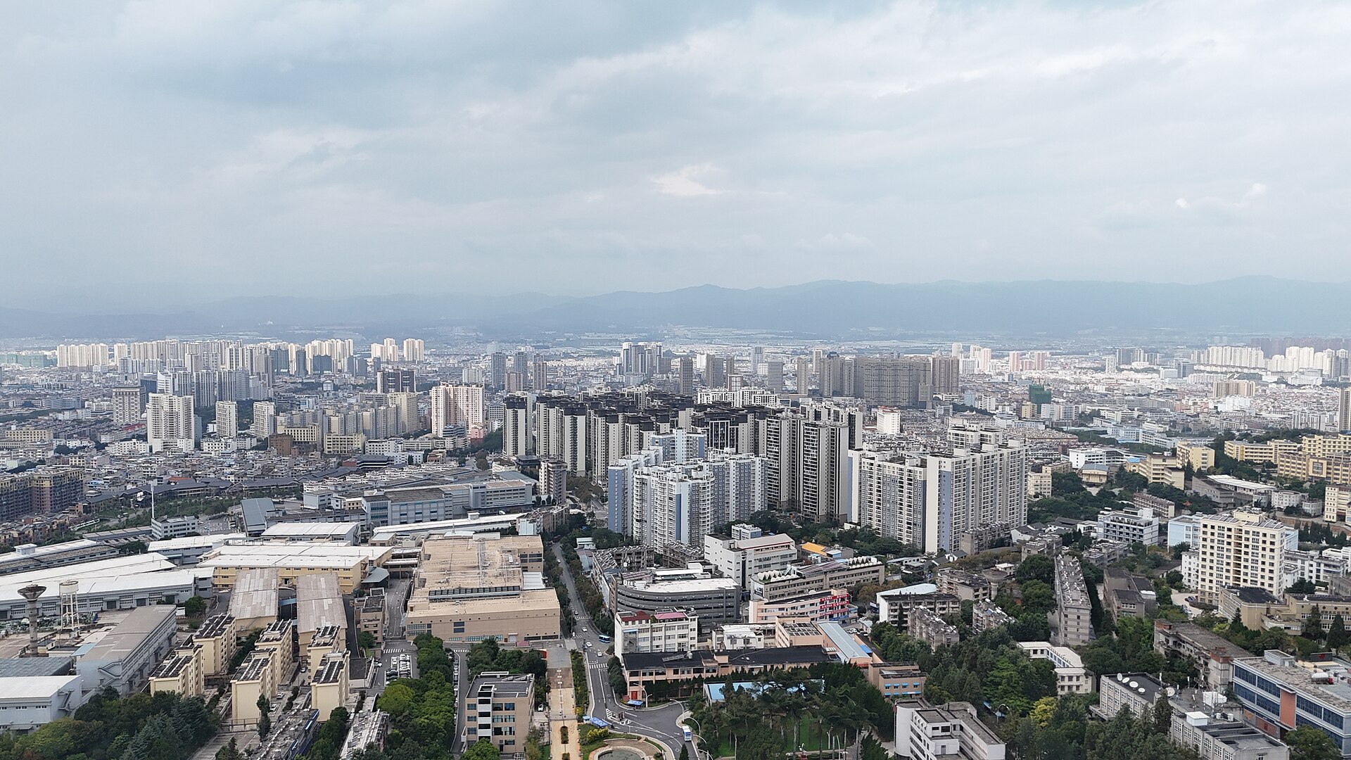 玉溪城市或区域风景