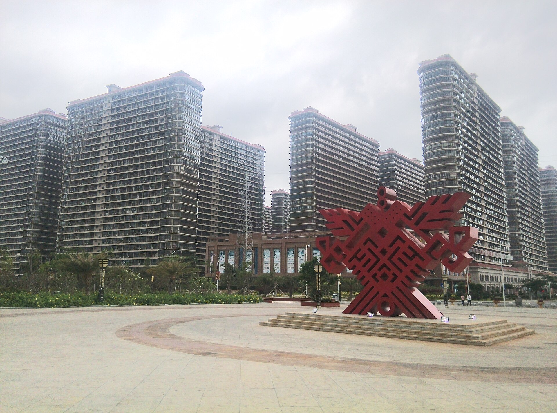 东方城市或区域风景