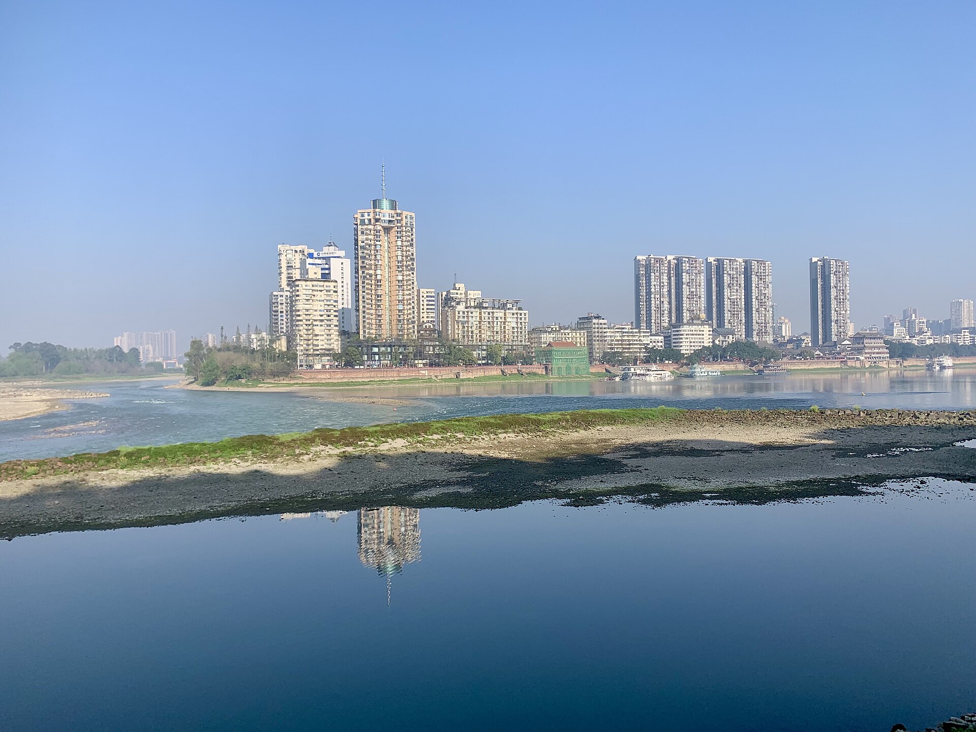 乐山城市或区域风景