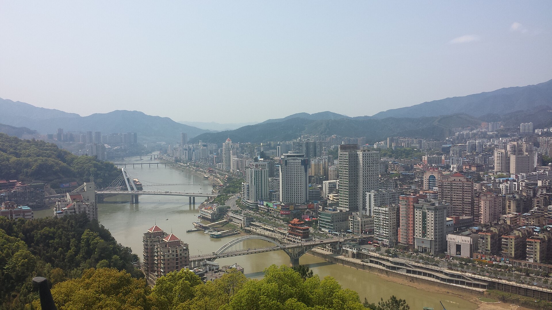 南平城市或区域风景