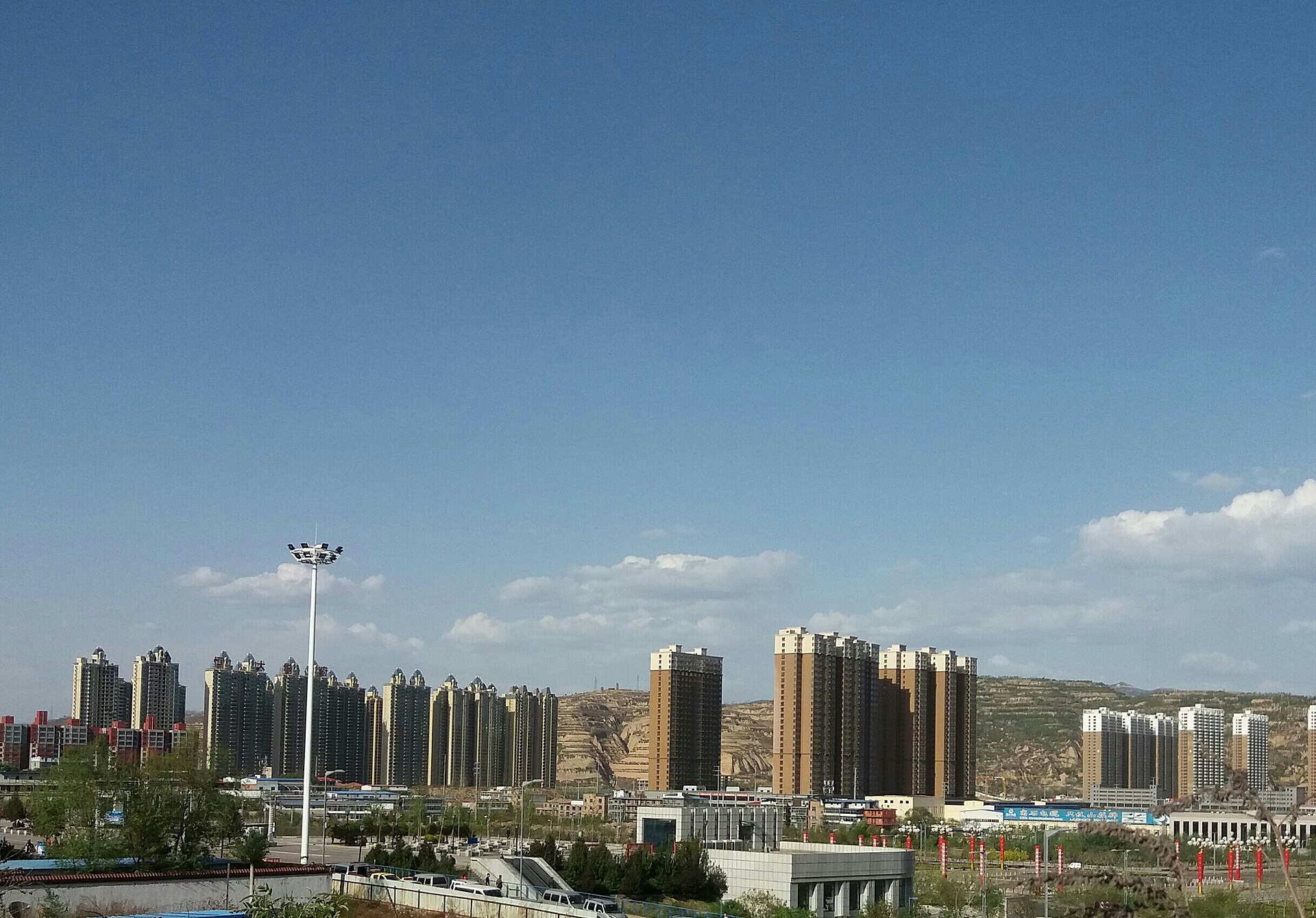 吕梁城市或区域风景