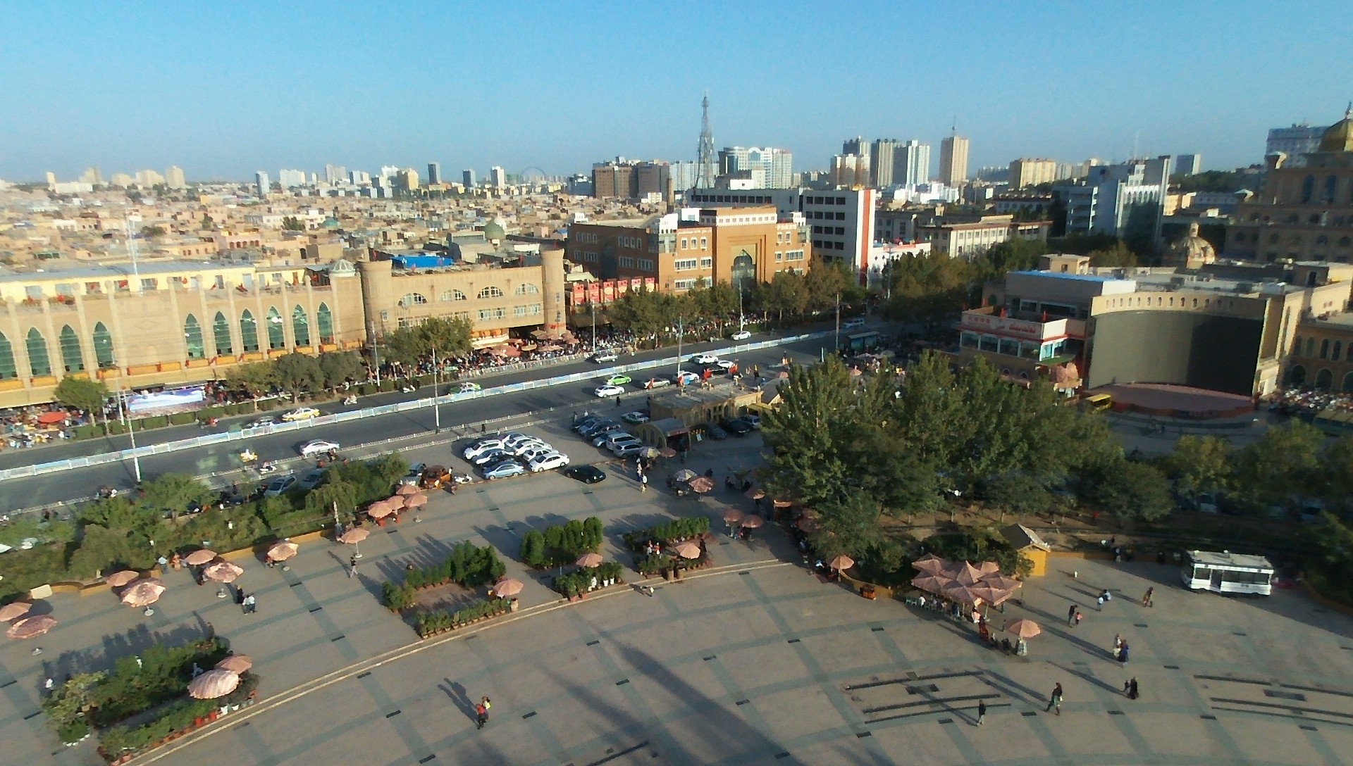 喀什城市或区域风景