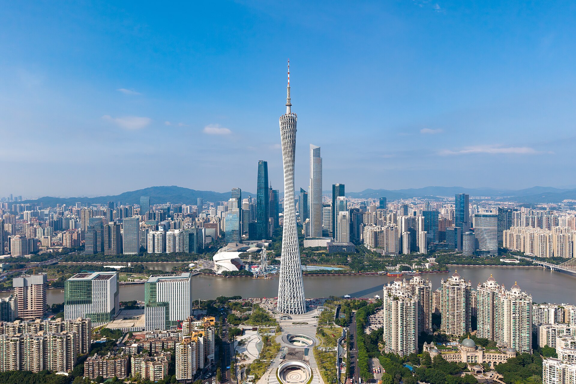 广州城市或区域风景