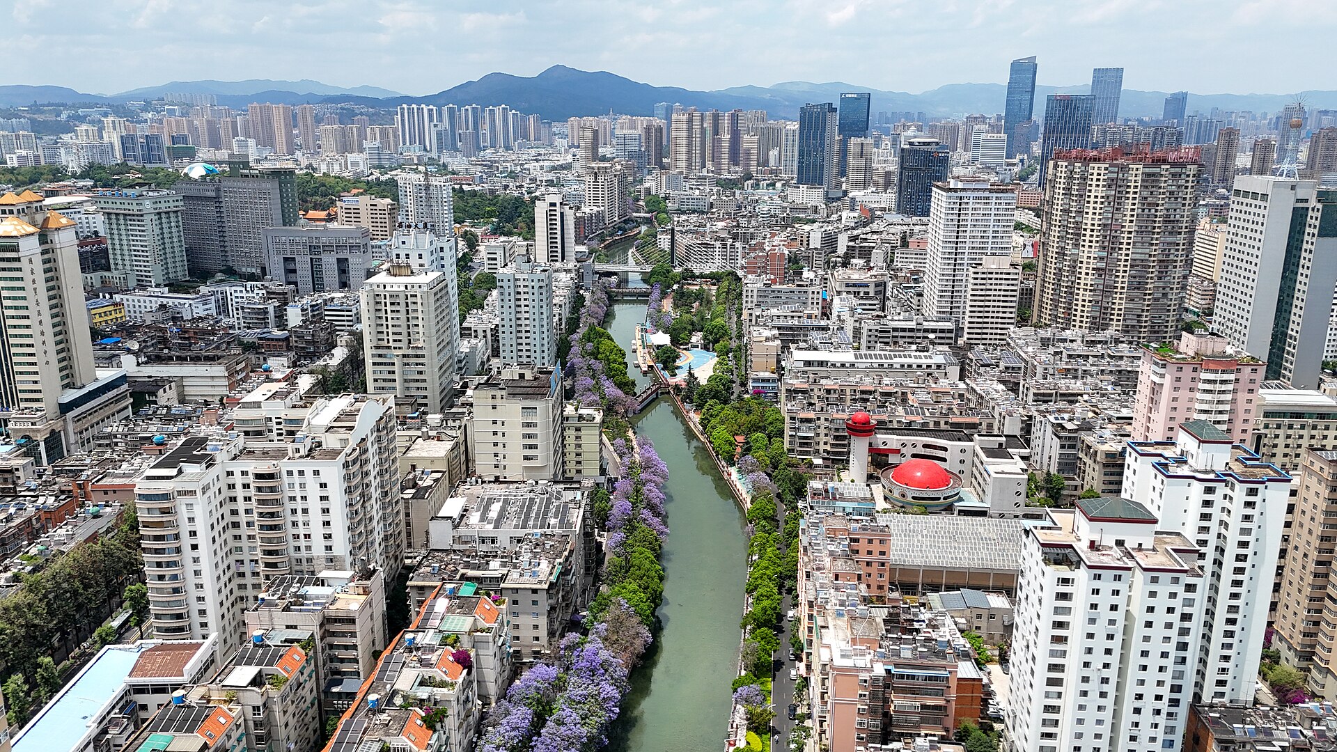 昆明城市或区域风景