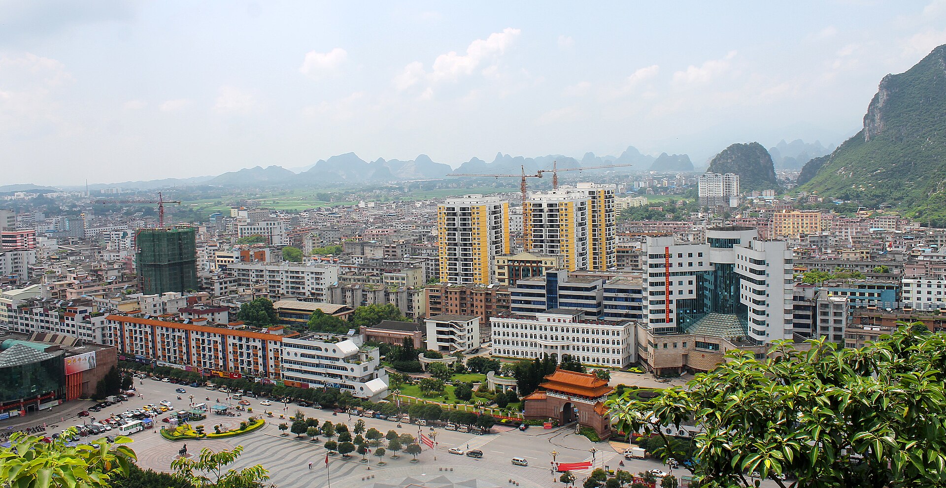 贺州城市或区域风景