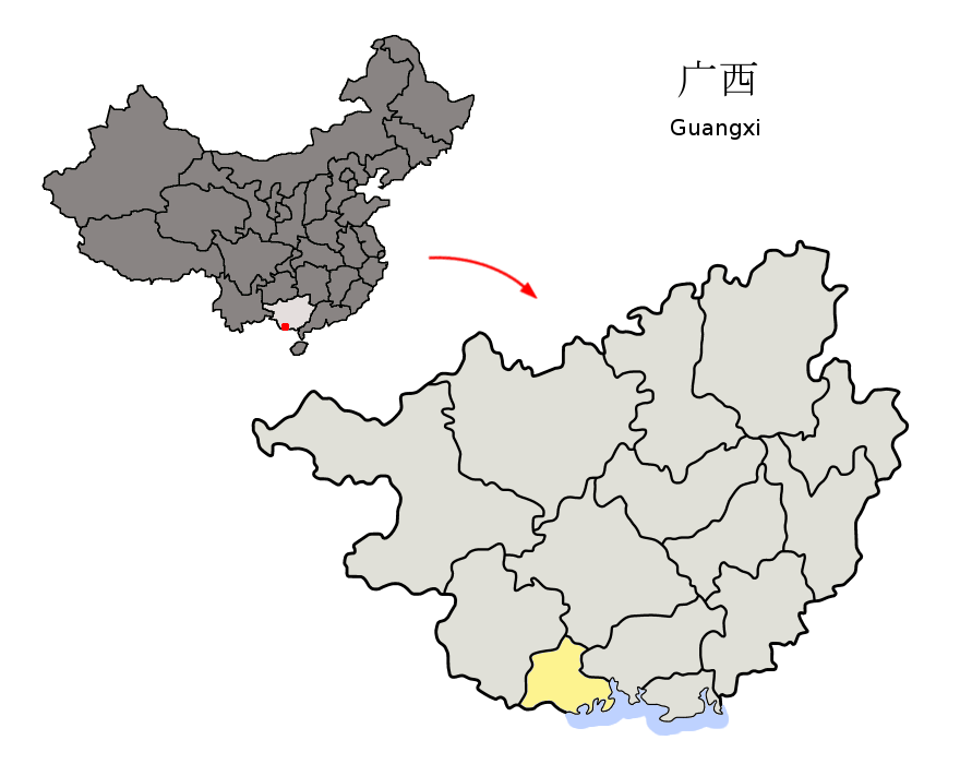 防城港城市或区域风景