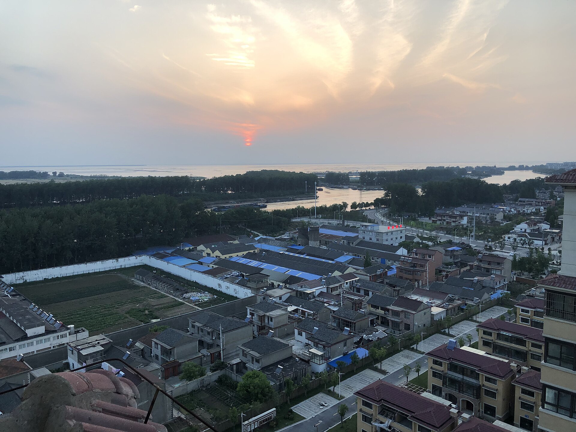 高邮城市或区域风景