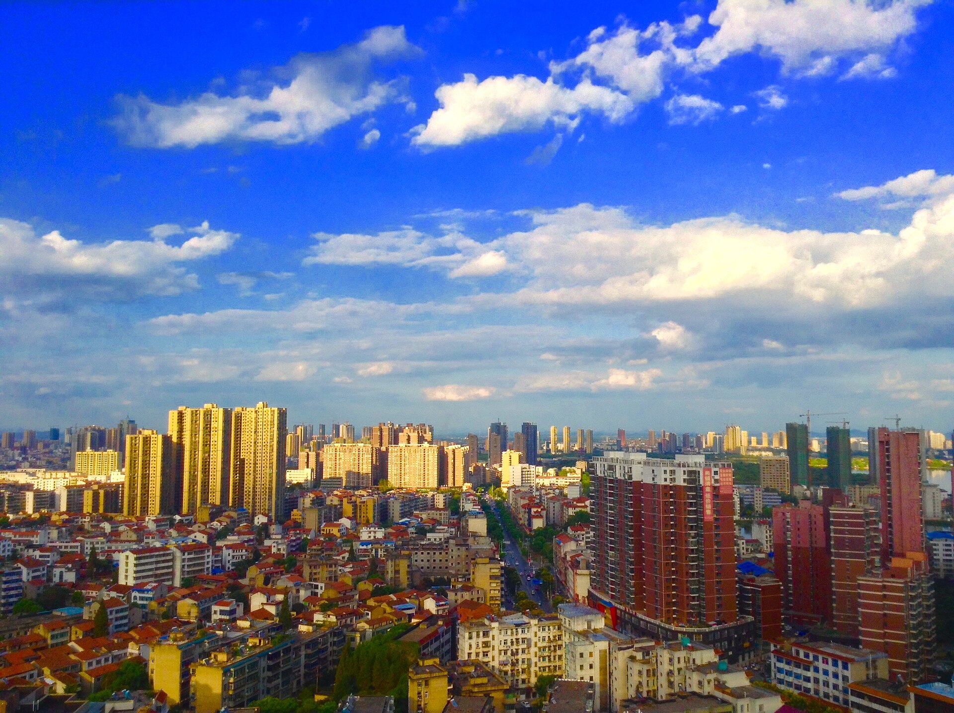 黄冈城市或区域风景